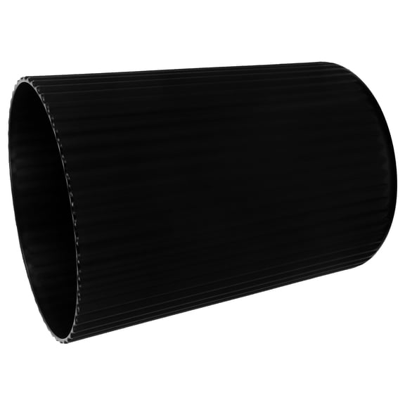 NIAIZEK Office Trash Can Round Plastic Black Reusable Garbage Can for Dormitory 1Pcs