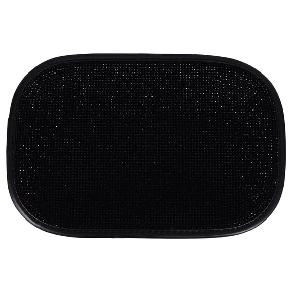 NIAIZEK Black Center Console Cover for Car, Luxury Design, Polyester Material, 1 Pack Protective Accessory