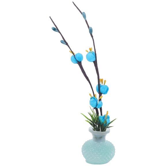 NIAIZEK Blue Fake Sashimi Flower Decor for Dish Decoration Creative and Easy to Use Ornament
