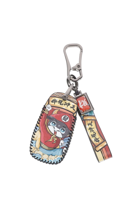 Car Key Chain Case Cover, Grip Protector for Auto Keys, Assorted Colors, Compatible with Most Car Models