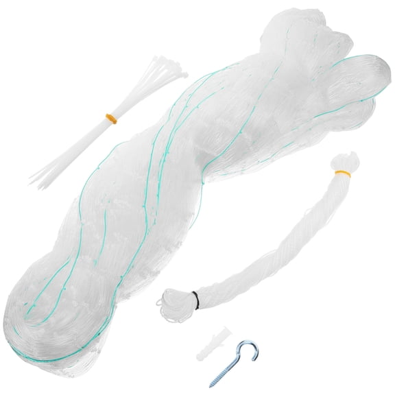 NIAIZEK 1 Set of Balcony Mesh Screen for Pets with in White Nylon