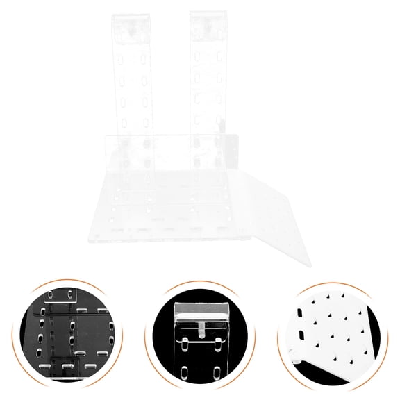 NIAIZEK Aquatic Turtle Platform Transparent Acrylic for Aquarium Landscaping Decor