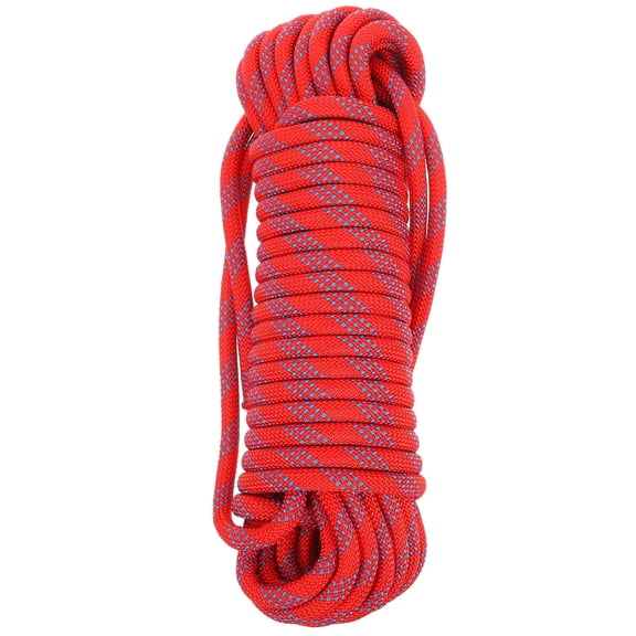 NIAIZEK Heavy Duty Polyester Tree Rigging Rope Red for Climbing, Outdoor Adventure, , and Safety Use