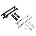 thumbnail image 1 of NIAIZEK 2-Pack Steel Drawer Slides for Keyboard Tray with Soft Close Feature and, 1 of 6