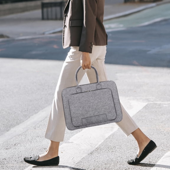 NIAIZEK Laptop Sleeve Soft Felt Material Shock-Resistant and Wear-Resistant