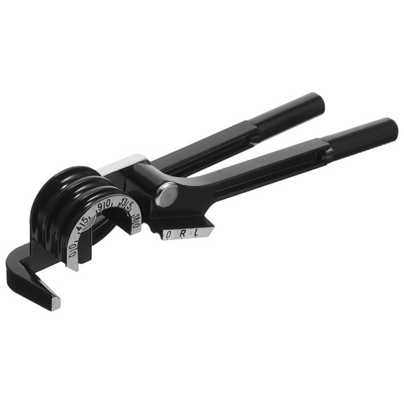NIAIZEK Black Metal Tube Bender Hand Tool with Three Groove Design for Multi Diameter Tubes