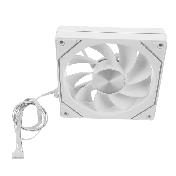 NIAIZEK RGB Lighting PC Fan Silent Operation ABS Material for Gaming Setup 1Set