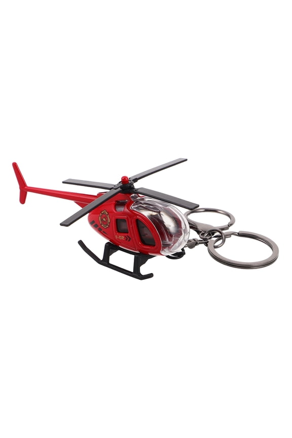 Pilot Keychain Helicopter Pendant Keyring Multi 1Set For Aviation Enthusiast Gifts