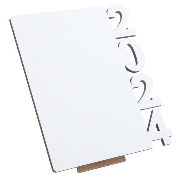 NIAIZEK White MDF Sublimation Photo Frame Blank for Graduation Keepsake Heat Transfer Crafting 1 Set