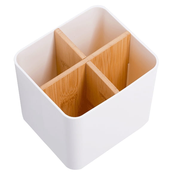 NIAIZEK makeup tools organizer white multi-grids design for office use 1Pcs