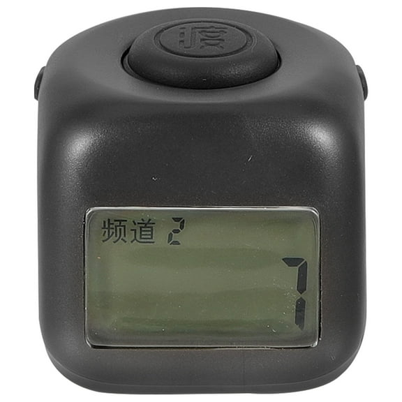 NIAIZEK Number Click Counter Handheld Counter Black 1Pack