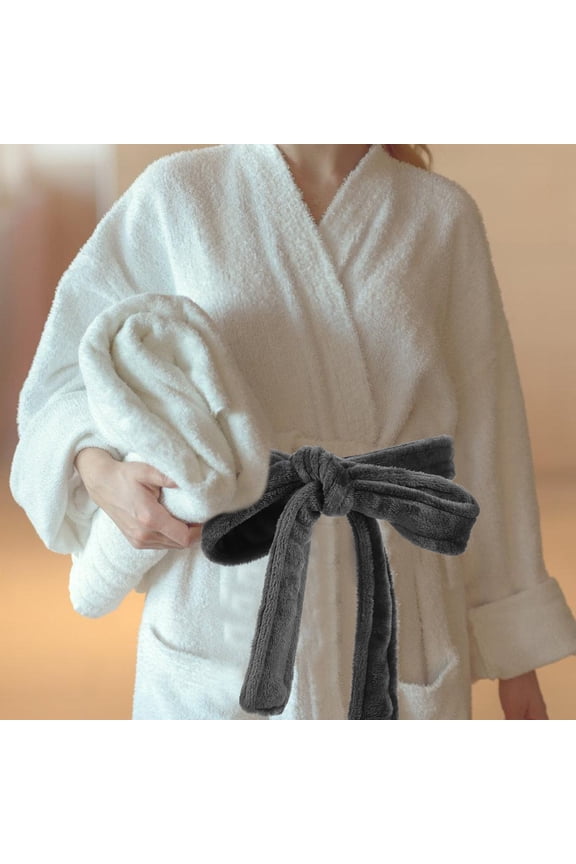 Bathrobe Belt 1pc Adjustable Dressing Gown Belt for Home Use Comfortable and