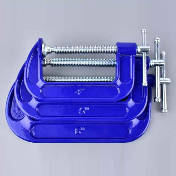 NIAIZEK Heavy Duty Woodworking G Clamp Metal Clamp for Desk Stable and Safe Daily Use