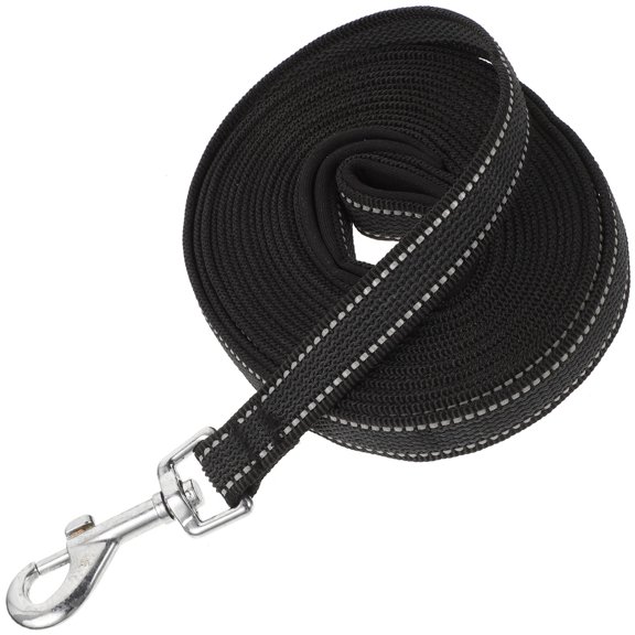 NIAIZEK Outdoor Dog Rope Leash with Comfortable Handle and 360 Degree Rotating Hook