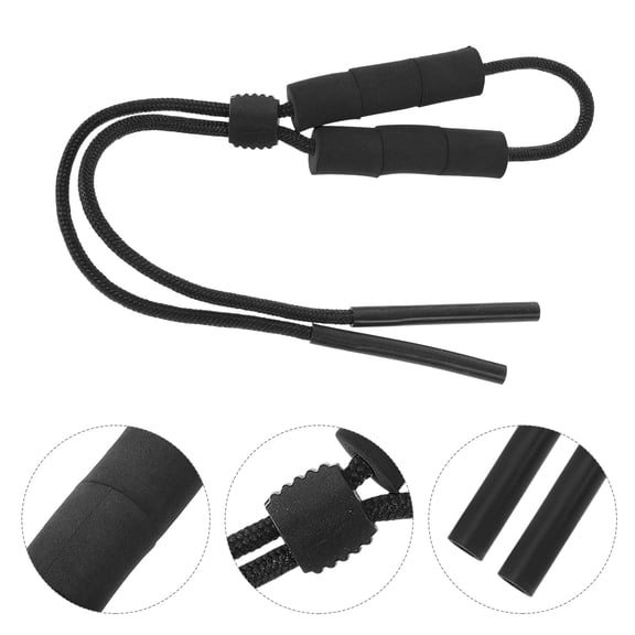 NIAIZEK Black Floating Sunglasses Strap Made of Foam and Polyester for Kayaking Boating Swimming