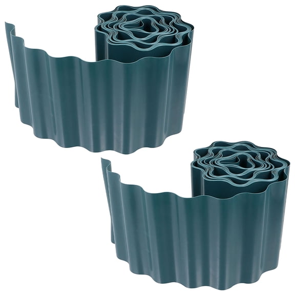 NIAIZEK Easy Install Plastic Landscape Edging Fence for Garden and Outdoor Lawn Decor