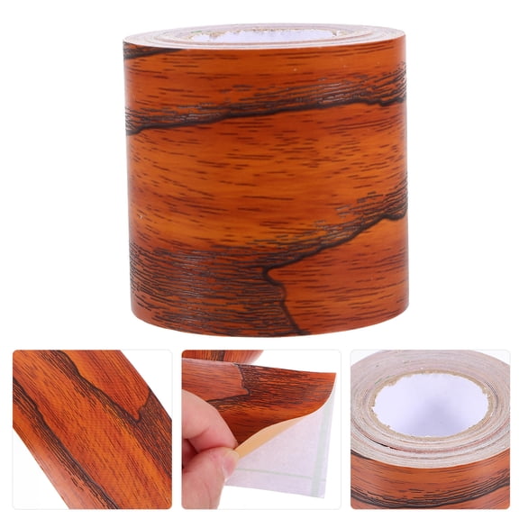 NIAIZEK Kickboard Decor Multi Color PVC Wood Grain Peel and Stick Wallpaper for Easy Installation