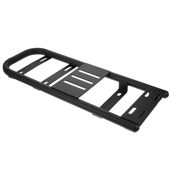 NIAIZEK Black Electric Bike Rear Rack Extended Design Heavy Duty Stable Cargo Carrier