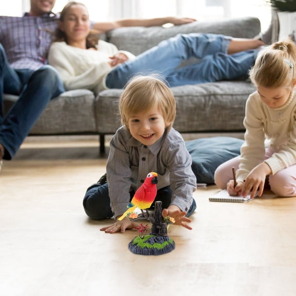 NIAIZEK Electric Bird Toy Robot Bird Kids Singing Home 1Pack