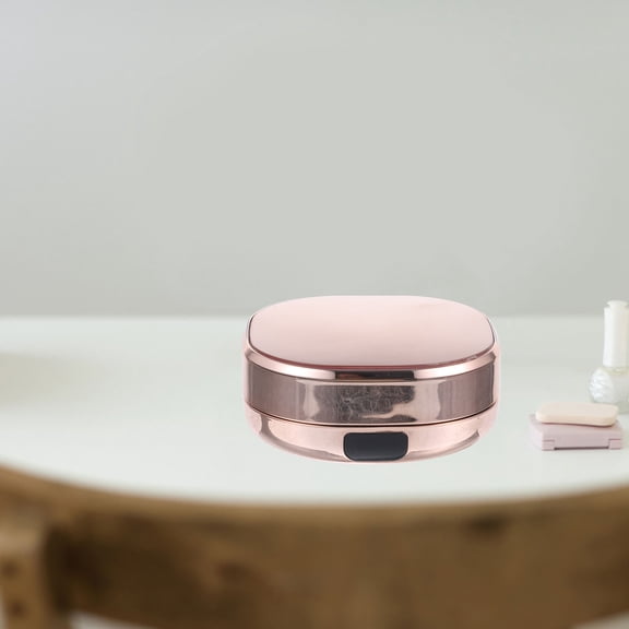 NIAIZEK Empty Cushion Compact Case Travel Powder Box Rose Gold Plastic 1Set