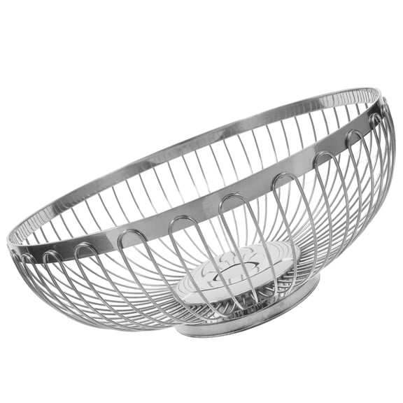 NIAIZEK Wire Fruit Basket Stainless Steel Silver 1Set