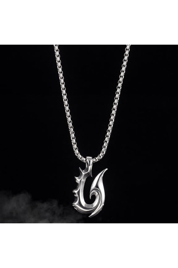 Mens Necklace Chain Stainless Steel 1Pcs Retro Style Neck Decor for Parties