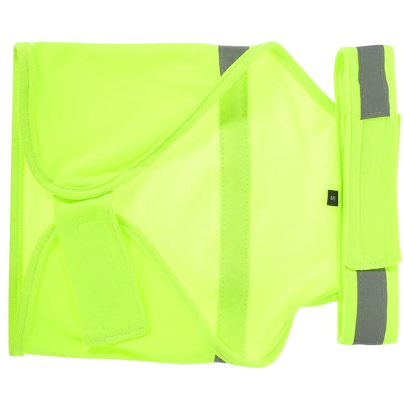 NIAIZEK Soft Light Green Reflective Pet Vest Designed for Visibility during Nighttime Walks