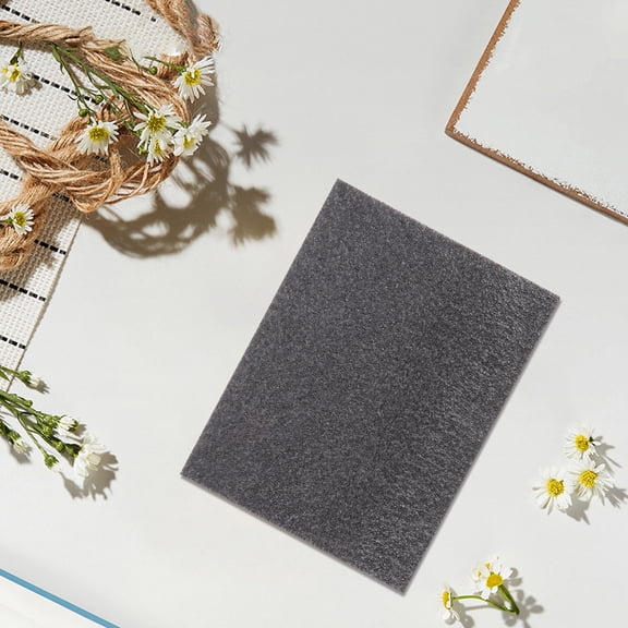 NIAIZEK Small Foam Pad Cotton Foam Sheets Black DIY Projects for Craft Projects 2Pcs