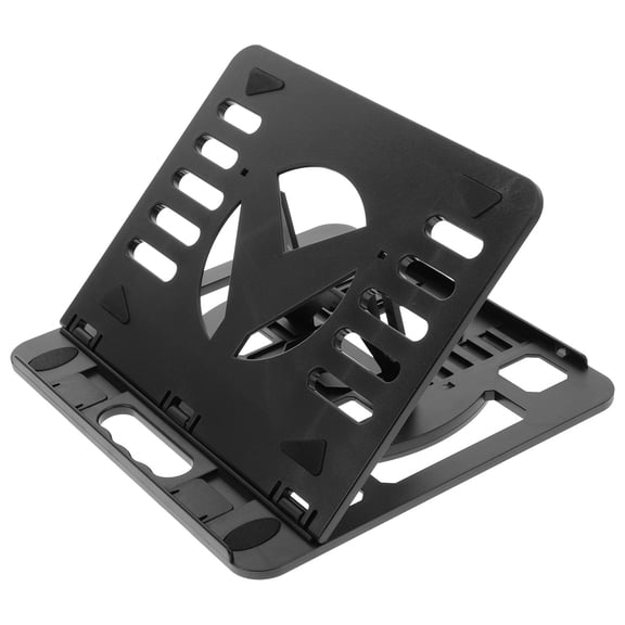 NIAIZEK Foldable Laptop Stand with Adjustable Angle and Heat Dissipation for Home Use in Black