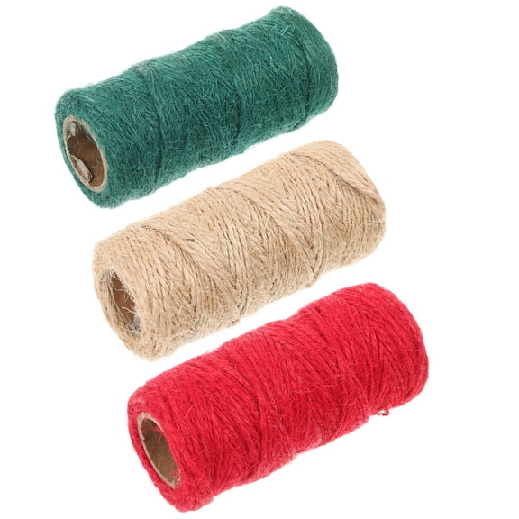 NIAIZEK Heavy Duty Natural Jute Garden Twine for Crafts, Decorative Binding Rope for Home, Wedding, Party, and Projects