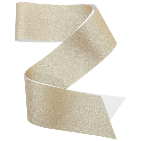 NIAIZEK Versatile Golden Glitter Sash for Wedding Graduation and Special Events