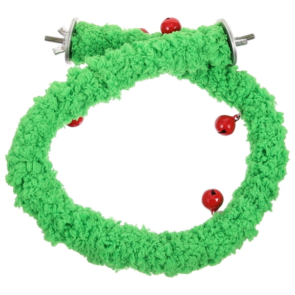 NIAIZEK Bird Cage Perch Green Parrot Stand Stick Perfect for Small Birds and Parakeets