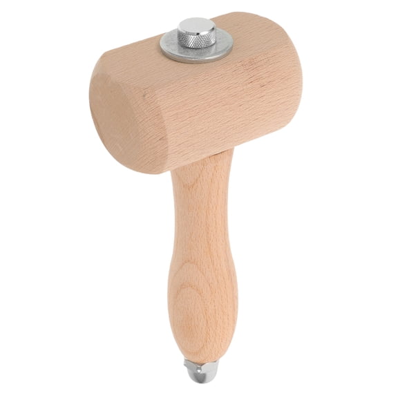 NIAIZEK Small Mallet Hand Tools For Woodworking Beige Metal 1Pcs Crafting Projects