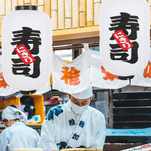 NIAIZEK Oriental Traditional Wall Lantern Japanese Restaurant Lantern Waterproof 1Pcs