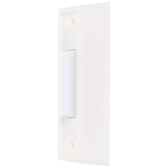 NIAIZEK Wired Home Doorbell Button Plastic European Style Self-Resetting Door Bell Push Button 1 Pack