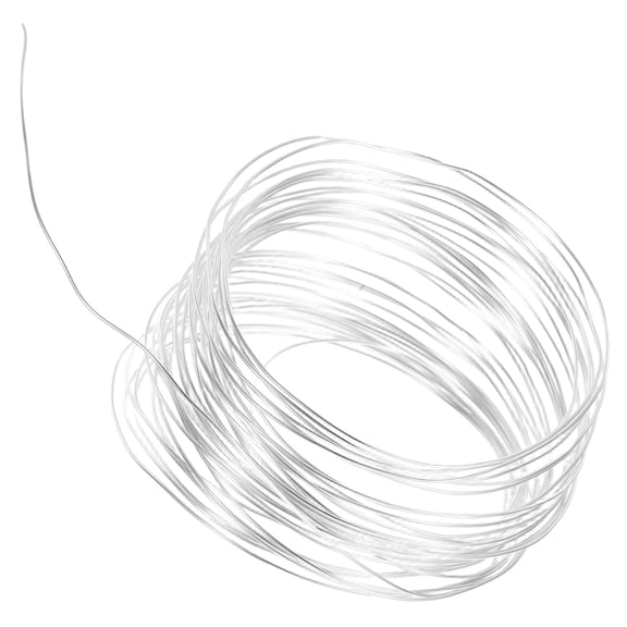 NIAIZEK Jewelry Making Wire for Crafting and Sculpting Silver Color for Jewelers 1 Roll