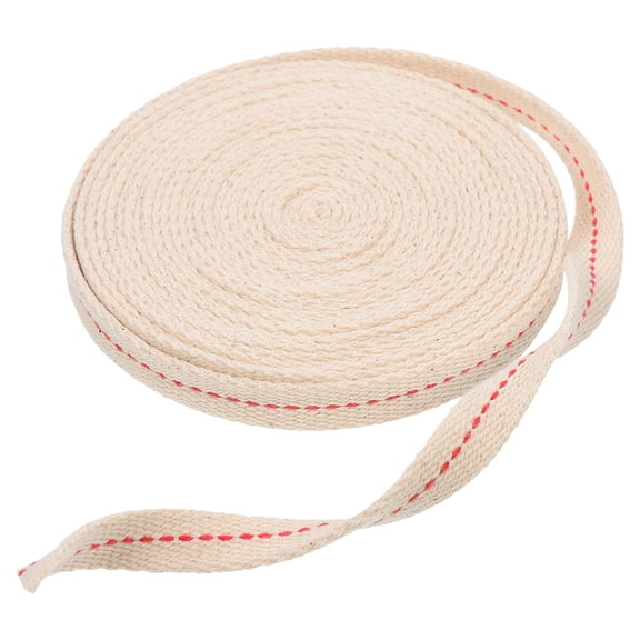 NIAIZEK Cotton Oil Lamp Wick Khaki Color Cuttable Wick for Candle and Kerosene Use