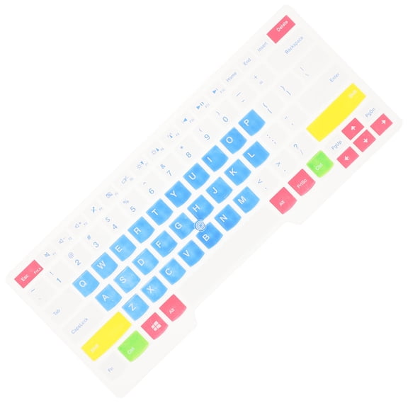 NIAIZEK Silicone Keyboard Cover for Laptop PC - Spill Resistant , Essential Back to School Accessory
