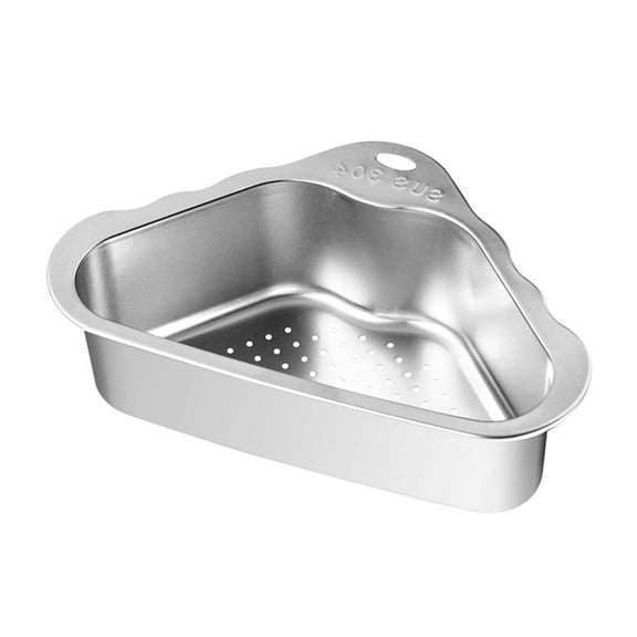 NIAIZEK Stainless Steel Triangle Corner Basket Sink Storage for Kitchen