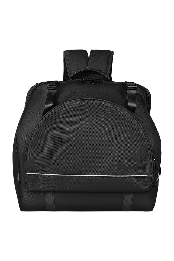 Large Capacity Accordion Backpack with 48/60/72 Bass Storage, Portable Instrument Bag for Accordion Players