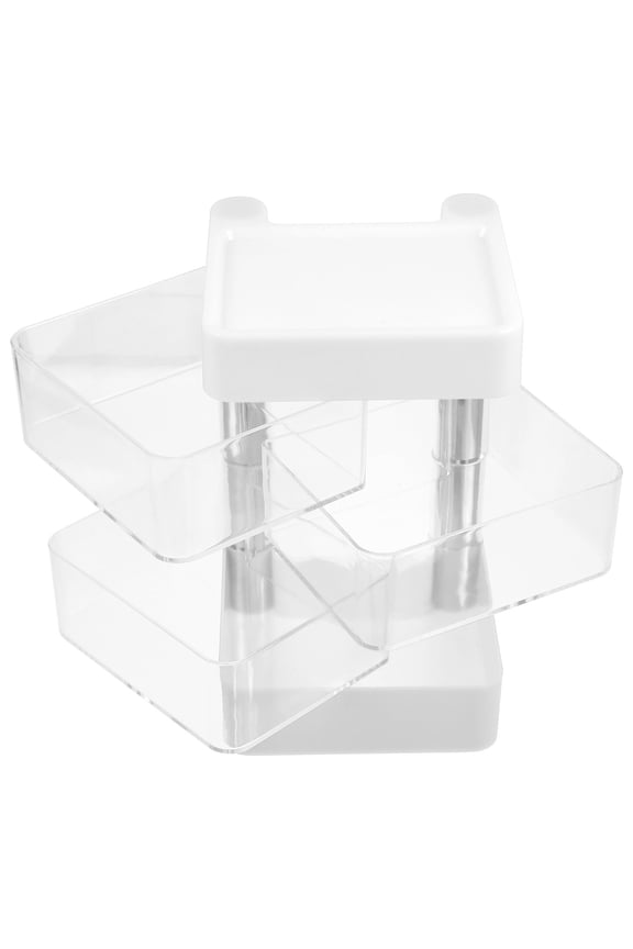 Makeup Organizer Box with Charm Design, Sleek Cosmetic Storage Case, and Portable, 1 Piece