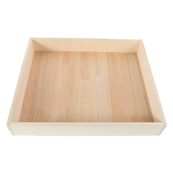 NIAIZEK Light Brown Sand Tray with Storage for Indoor and Outdoor Use