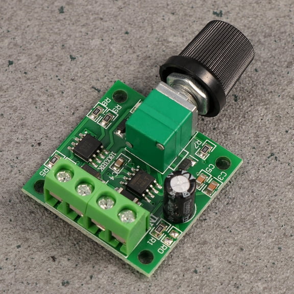 NIAIZEK Dc Motor Controller 2A Pwm Adjustable Duty Cycle with Metal and Pcb Material