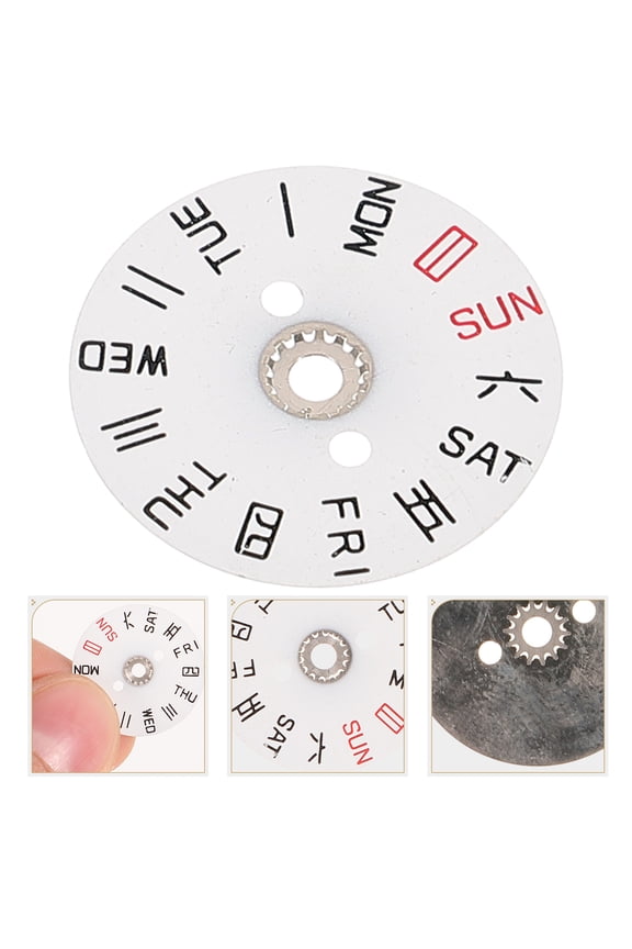Movement Dial Metal Watch Parts Simple Design 1 Set