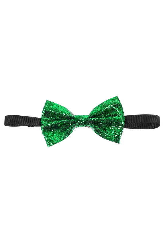 Green Bow Tie Pre-Tied Adjustable for Special Occasions