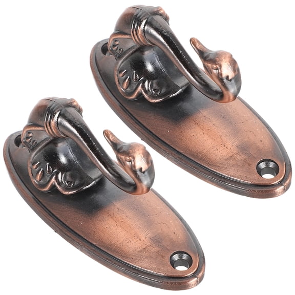 NIAIZEK Rustic Alloy Hooks Multi-Colored Wall Mounted Coat Hooks for Living Room and Bedroom 1Set