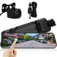 thumbnail image 1 of CRILSTYLEO 1Set Backup Camera for Car Black Streaming Dash Cam Front and Rear, 1 of 6