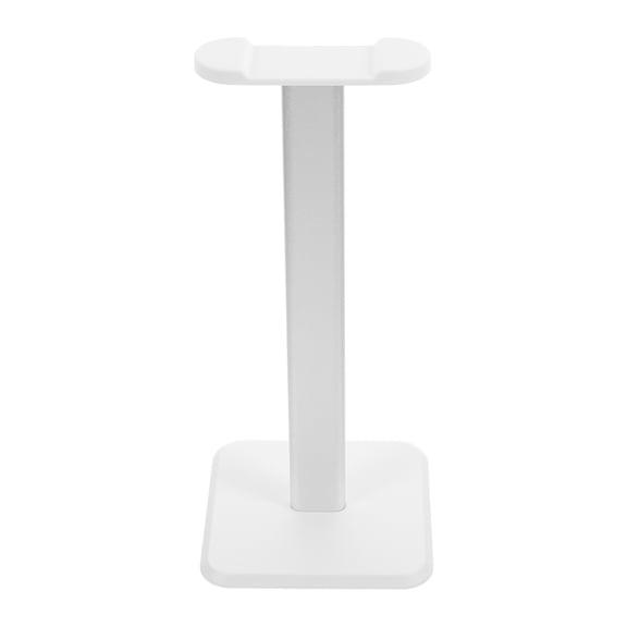 NIAIZEK Durable White Gaming Headset Holder with Weighted Design and Detachable Earphone Support