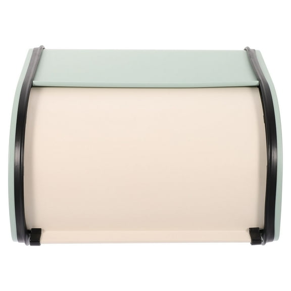 NIAIZEK Large Capacity White Iron Bread Box Easy to Clean for Kitchen