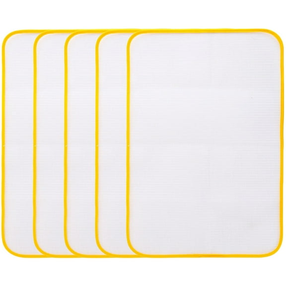 NIAIZEK 5-Pack Ironing Pressing Cloth, Breathable Mesh Fabric for Home and